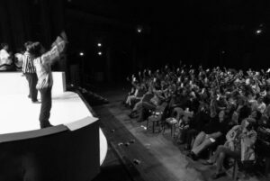 Public lors d'un match d'impro